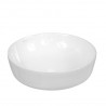 LAVITA CORDOBA - keramické umývadlo na dosku miska 41,5 cm v Slim dizajne bez prepadu biele CORDOBA