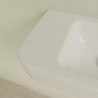 VILLEROY & BOCH O.Novo umývadielko Compact 50x25 cm, bez prepadu, bez otvoru na batériu, CeramicPlus, alpská biela 434253R1