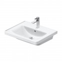 DURAVIT D-NEO umývadlo 60 x 48 cm s prepadom, s otvorom pre batériu biela 2367600000