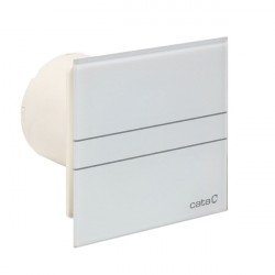 CATA E-100 GT kúpeľňový ventilátor Timer, biely sklenený kryt, 00900100