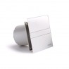 CATA E-100 GT kúpeľňový ventilátor Timer, biely sklenený kryt, 00900100