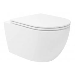 MYBATH Dee závesné WC s doskou SoftClose, Vortex Rimless, biela, 460261