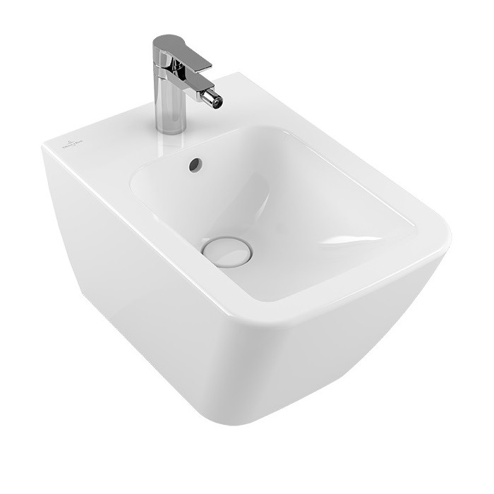 VILLEROY & BOCH Finion závesný bidet 37,5 x 56 cm biela C+ 446500R1