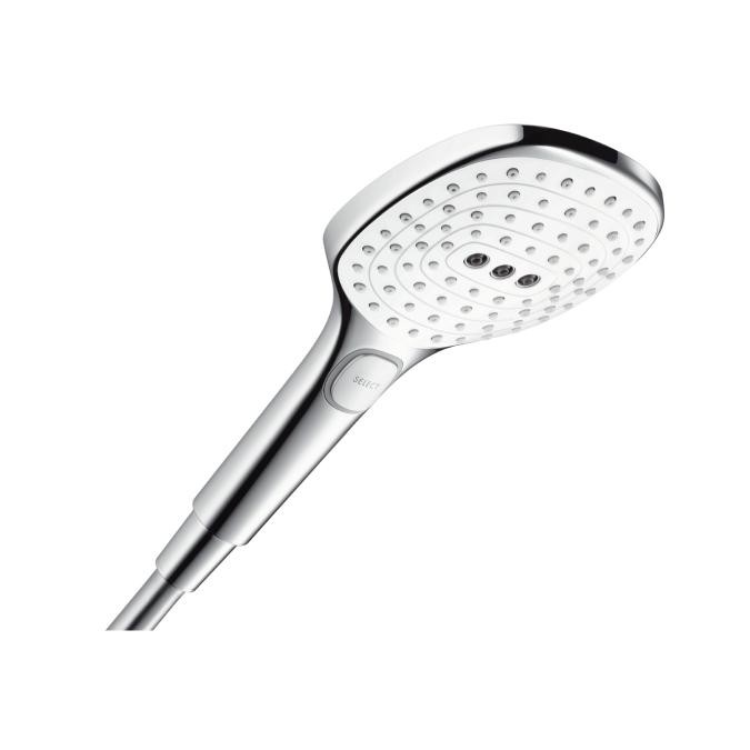 Hansgrohe Raindance Select E ručná sprcha 120 3jet chróm/biela 26520400