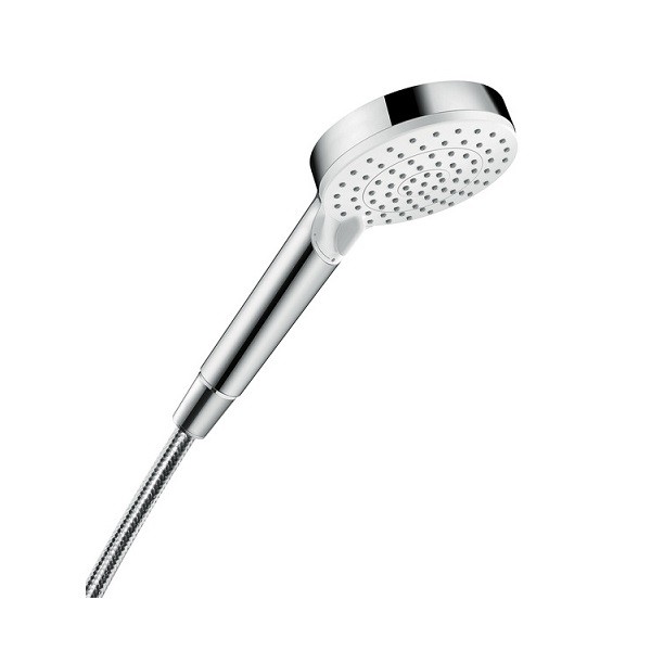 Hansgrohe Crometta ručná sprcha Vario EcoSmart úsporná 9 l/min. biela/chróm 26332400