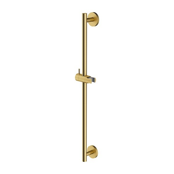 OMNIRES tyč sprchová posuvná 66 cm kartáčovaný vzhľad zlata DR12GLB
