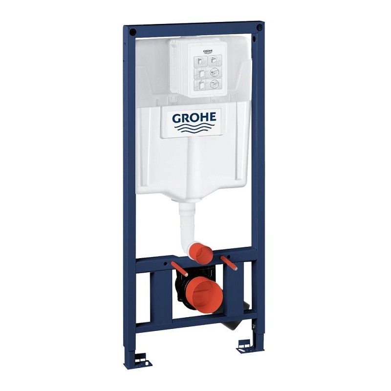 Grohe Rapid SL modul pre závesné WC, s vertikálnou podporou pre úzku keramiku, 38897000
