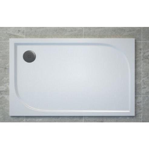 SANSWISS TRACY sprchová vanička 90 x 120 cm, liaty mramor, biela WAA9012004