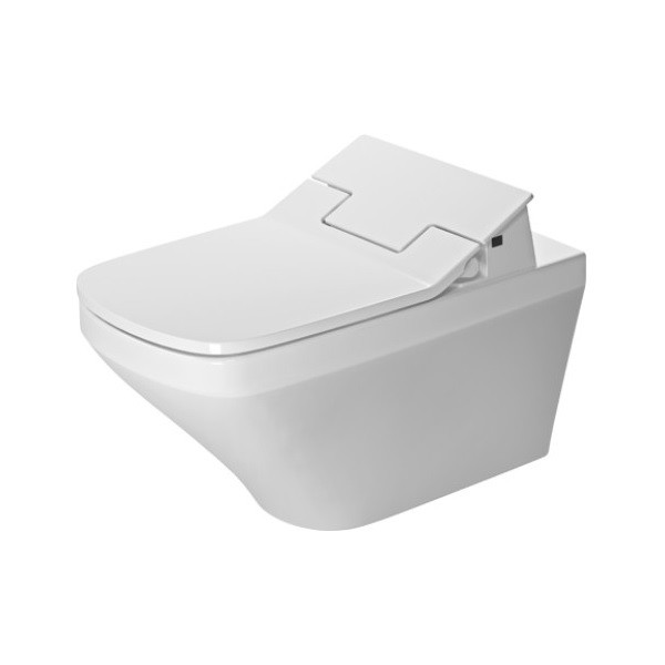 DURAVIT DuraStyle - Elektronická bidetová doska SensoWash Slim s keramikou, Rimless, SoftClose, alpská biela 631001002004300