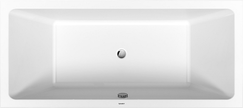 DURAVIT No.1 akrylátová vaňa 180 x 80 cm odpad v strede biela 7004920000
