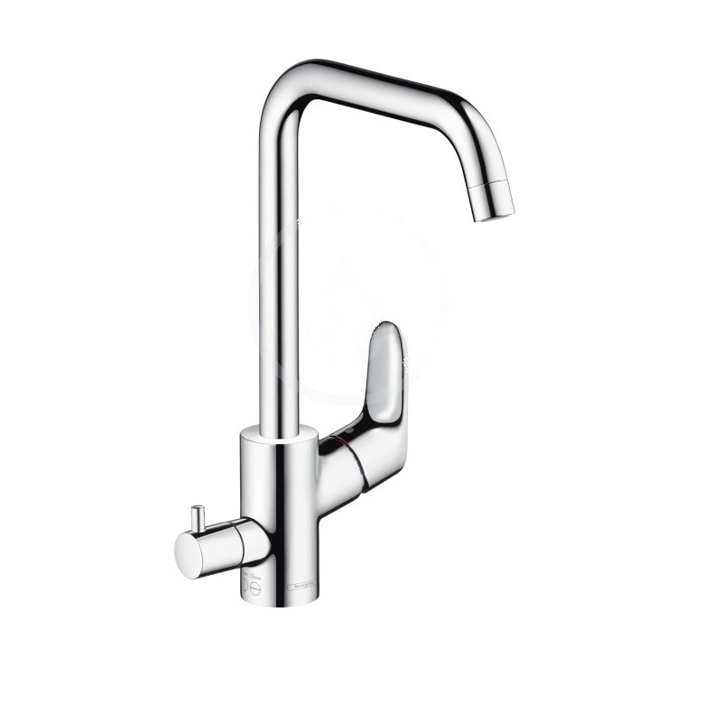 Hansgrohe Focus M41 páková drezová batéria s uzatváracím ventilom, chróm 31823000
