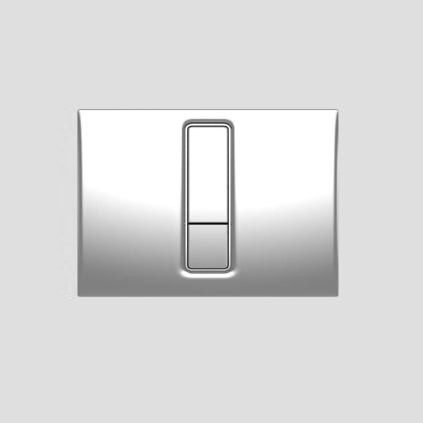 SANIT ovládacie tlačidlo WC BRIGHT lesklý chróm 16.750.81..0000