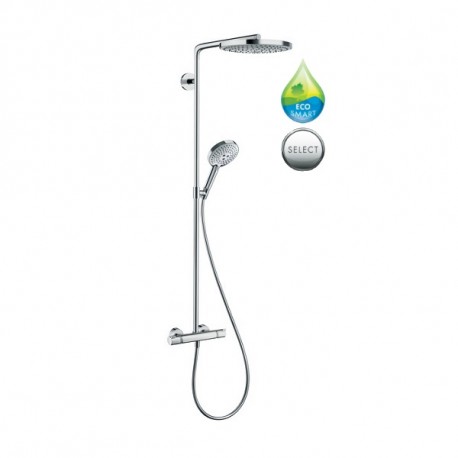 Hansgrohe Raindance Select S sprchový systém Showerpipe 240 1jet EcoSmart s termostatom chróm, 27116000