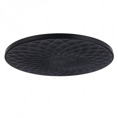 Rubineta Mosaic sprchová hlavica preimer 22,9 cm čierna matná bez sprchového ramena