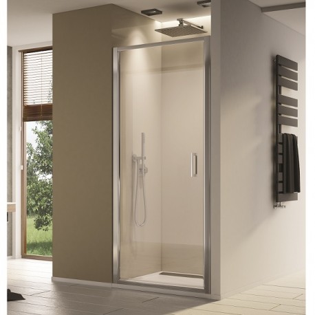 SANSWISS TOP-Line S sprchové dvere 1-krídlové 90 aluchróm číre sklo AP TLSP0905007