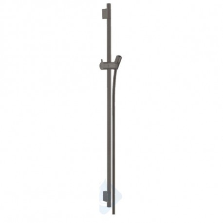 Hansgrohe Unica´S Puro sprchová tyč 90 cm so sprchovou hadicou kartáčovaný čierny chróm, 28631340