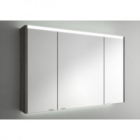 Salgar ALLIANCE 1000 zrkadlová skrinka 3-dverová s LED horným a spodným osvetlením, Alsacia 83190