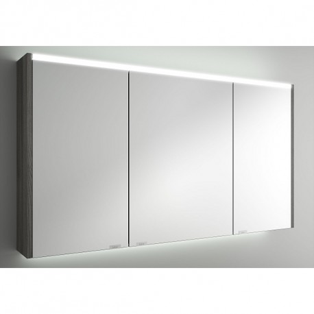 Salgar ALLIANCE 1200 zrkadlová skrinka 3-dverová s LED horným a spodným osvetlením, Alsacia 83216