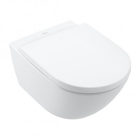 misa WC závesná SUBWAY 3.0 s TwistFlush 370 x 560 Stone biela C+