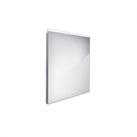 NIMCO zrkadlo podsvietené LED 8000 60 x 70 cm hliníkový rám ZP 8002